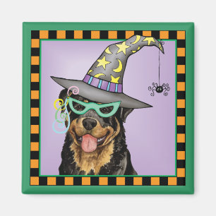 Halloween Rottweiler Magneet