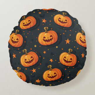 Halloween Round Pillow Rond Kussen