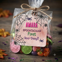 Halloween Roze en spinnen Verjaardag Halloween