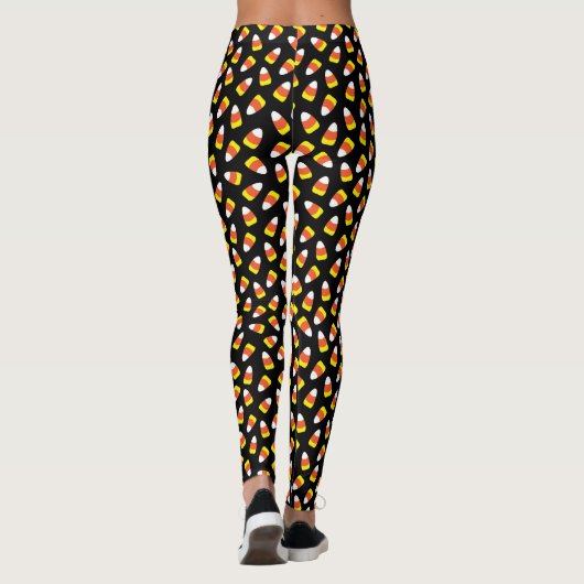 Halloween Roze Suikermaïs Leggings (Achterkant)