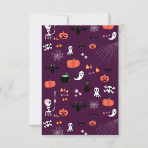 Halloween RSVP Kaartje