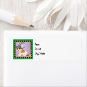 Halloween Russell Terrier Étiquette (En situation)