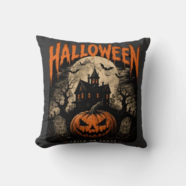 HALLOWEEN, RUST IN DOODSANGST KUSSEN (Voorkant)