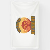 Halloween 's nachts spandoek (Verticaal)