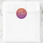 Halloween sac autocollant (Sac)