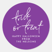 Halloween sac autocollant (Devant)