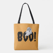 Halloween Sac Fantôme Boo, Orange Thème Éffrayant (Dos)