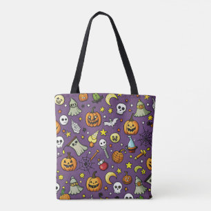 Halloween Sac fourre-tout à thème 🎃 👻 🕸️
