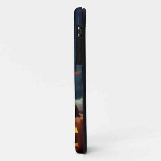 Halloween Saint Bernard met pompoenen eng Case-Mate iPhone Case (Achterkant/links)