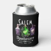 Halloween Salem Apothecary Potions Tonics Elixirs Blikjeskoeler (Blikje Voorkant)