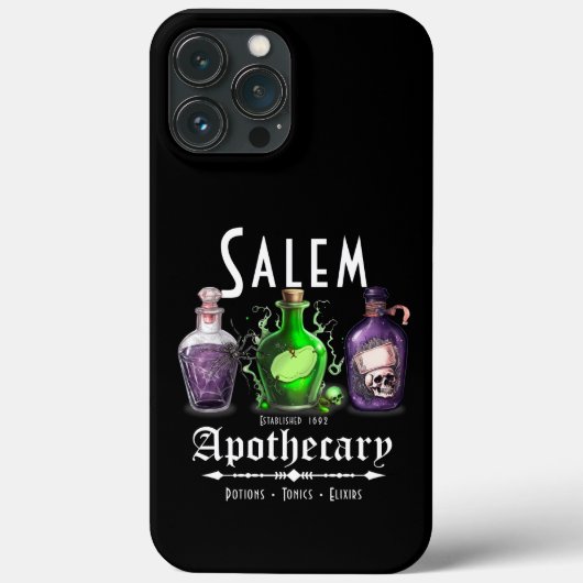 Halloween Salem Apothecary Potions Tonics Elixirs Case-Mate iPhone Case (Achterkant)