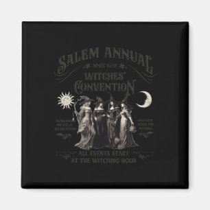 Halloween Salem Heksenconventie Heksenpartij Zonde Magneet
