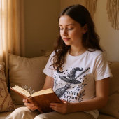 Halloween Salem Witch Broomstick T-shirt