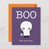 Halloween Salutations pour les enfants Carte posta (Devant / Derrière)