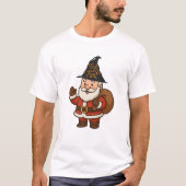 HALLOWEEN SANTA CLAUS TRICK OU TRAITER T-Shirt (Devant)