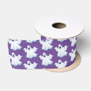 Halloween Satin Ribbon-Ghost Lint