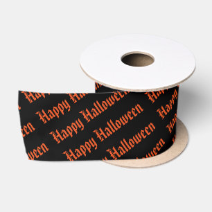 Halloween Satin Ribbon Lint