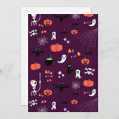 Halloween Save The Date (Voorkant / Achterkant)