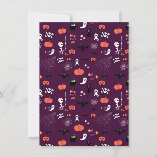 Halloween Save The Date (Voorkant)