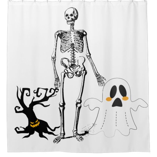 Halloween scare douchegordijn (Voorkant)