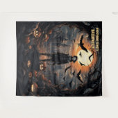 Halloween Scarecrow Hanging Wandkleed (Voorkant (horizontaal))