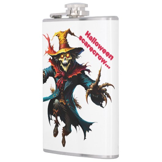 Halloween scarecrow heupfles (Links)