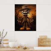 Halloween Scarecrow Poster (Cuisine)