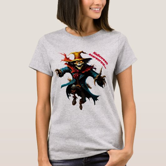 Halloween scarecrow T-Shirt (Voorkant)