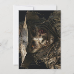 Halloween Scarecrow Wenskaart