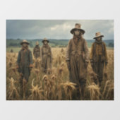 Halloween Scarecrow Window Cling Raamsticker (Vel)