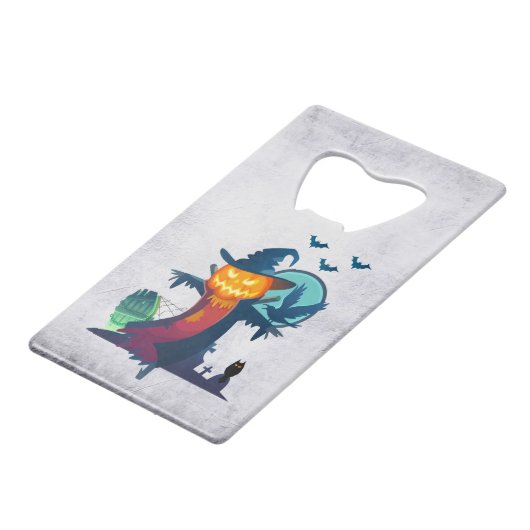 Halloween Scarecrow With Bats Crow and Owl (Dos Angle)