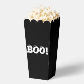 Halloween Scary Boo! Oogbollen zwarte witte tappen Bedankdoosjes (Popped)