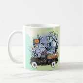 Halloween Scary Café Mug de nuit (Gauche)