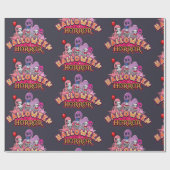 Halloween Scary Clowns Horror Cadeaupapier (Vlak)