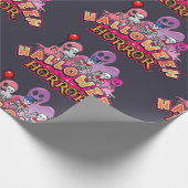 Halloween Scary Clowns Horror Cadeaupapier (Hoek)