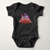 Halloween Scary Clowns Horror Romper (Voorkant)