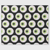 Halloween Scary Eyeball Cadeaupapier (Vlak)