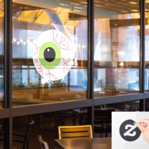 Halloween Scary Eyeball Raamsticker