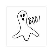 Halloween Scary Ghost Self Inking Rubber Stamp Zelfinktende Stempel (Design)