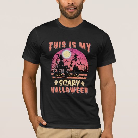 Halloween Scary Nigh T-shirt (Voorkant)