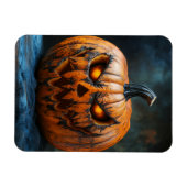 Halloween Scary Pumpkin Magnet Magneet (Horizontaal)