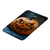Halloween Scary Pumpkin Magnet Magneet (Linkerzijde)