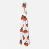 Halloween Scary Pumpkin Stropdas (Achterkant)