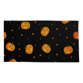Halloween Scary Pumpkins Jack-o'-Lantern Patroon Kussensloop (Achterkant-Links)