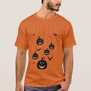 Halloween Scary Pumpkins Spooky Jack O Lantern Man T-shirt