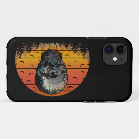 HALLOWEEN SCARY SKULL Case-Mate iPhone CASE (Achterkant (horizontaal))