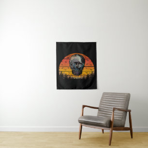 HALLOWEEN SCARY SKULL WANDKLEED