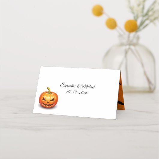 Halloween Scary Tree Personaliseer Namen Datum (Achterkant)