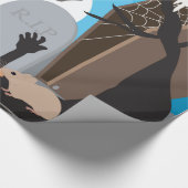 Halloween Scene Cadeaupapier (Hoek)