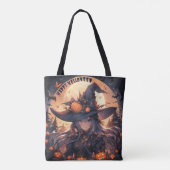 Halloween scène draagtas (Achterkant)